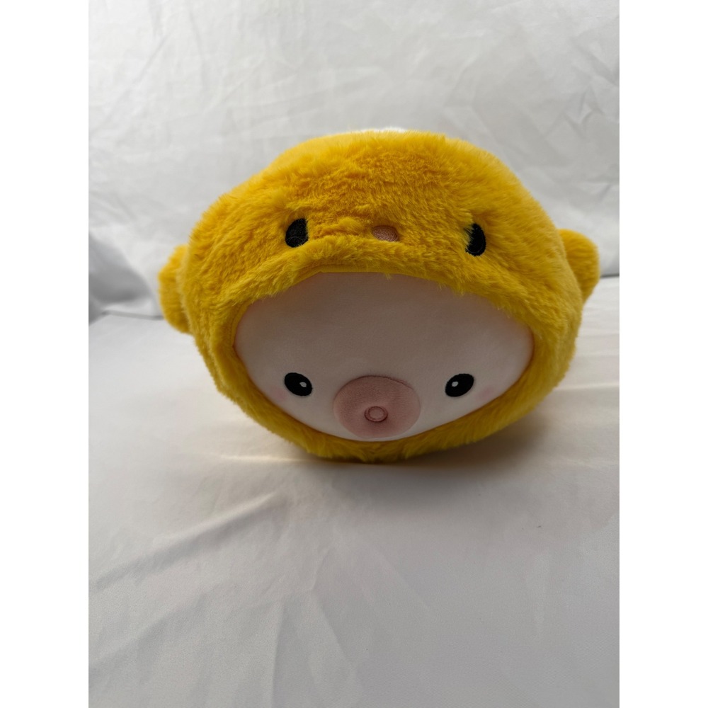 Takashoji‎ 14in Yellow Clownfish Kigurumi Pink Octopus Plush Toy Kawaii Soft NEW